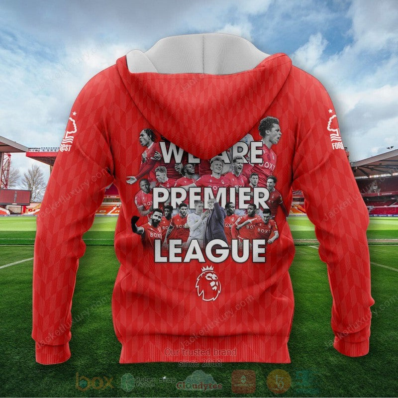 Nottingham Forest FC Premier League Reißverschluss-Hoodie