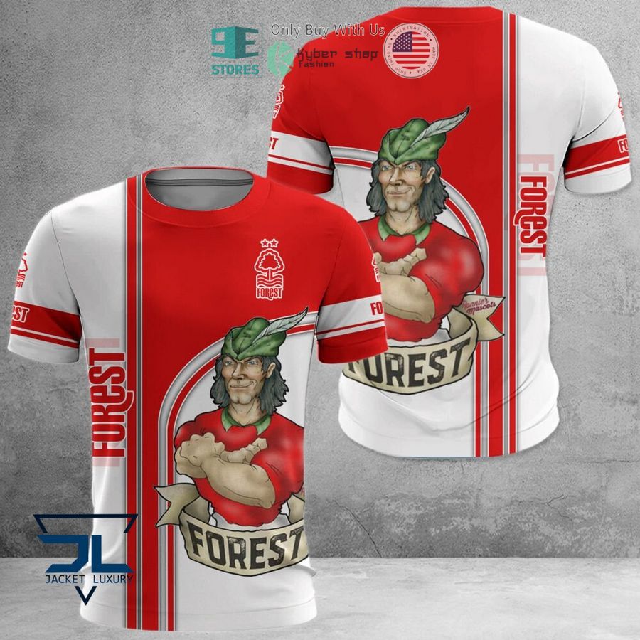 Nottingham Forest FC Robinhood Auflage T-Shirt