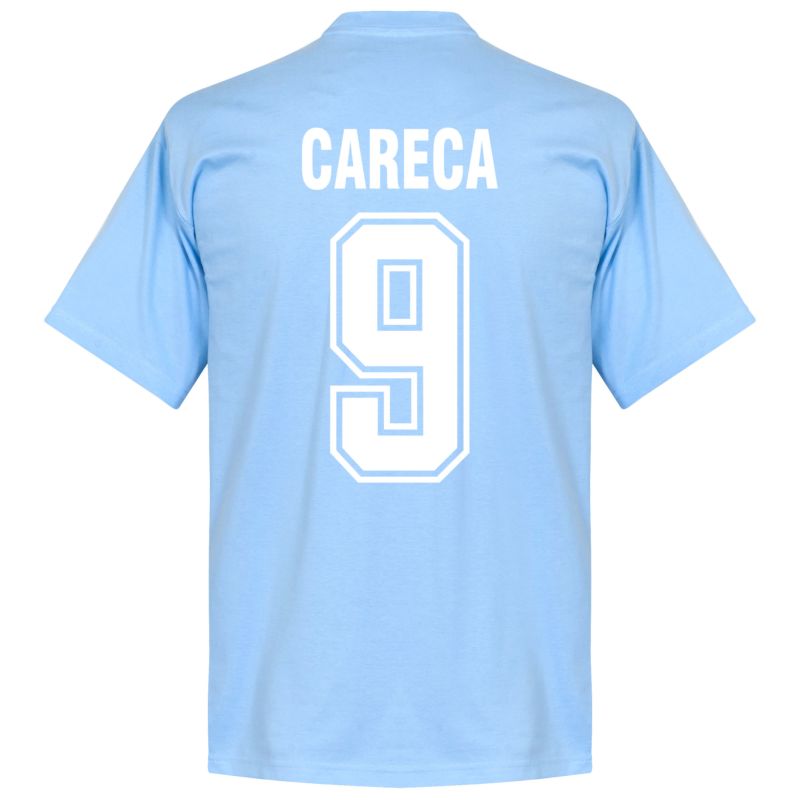SSC Napoli Careca 9 Team Tee Himmel T-Shirt