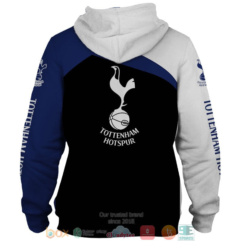 Tottenham Hotspur FC Individueller Name Reißverschluss-Hoodie