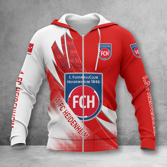 1. FC Heidenheim Sonderausgabe Reißverschluss-Hoodie