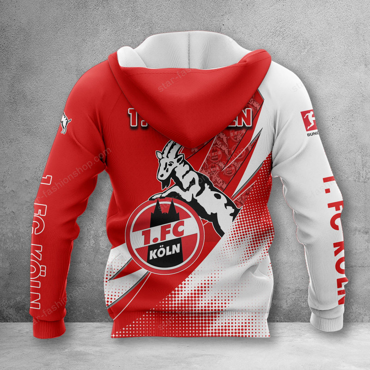 1. FC Köln Sonderausgabe Reißverschluss-Hoodie