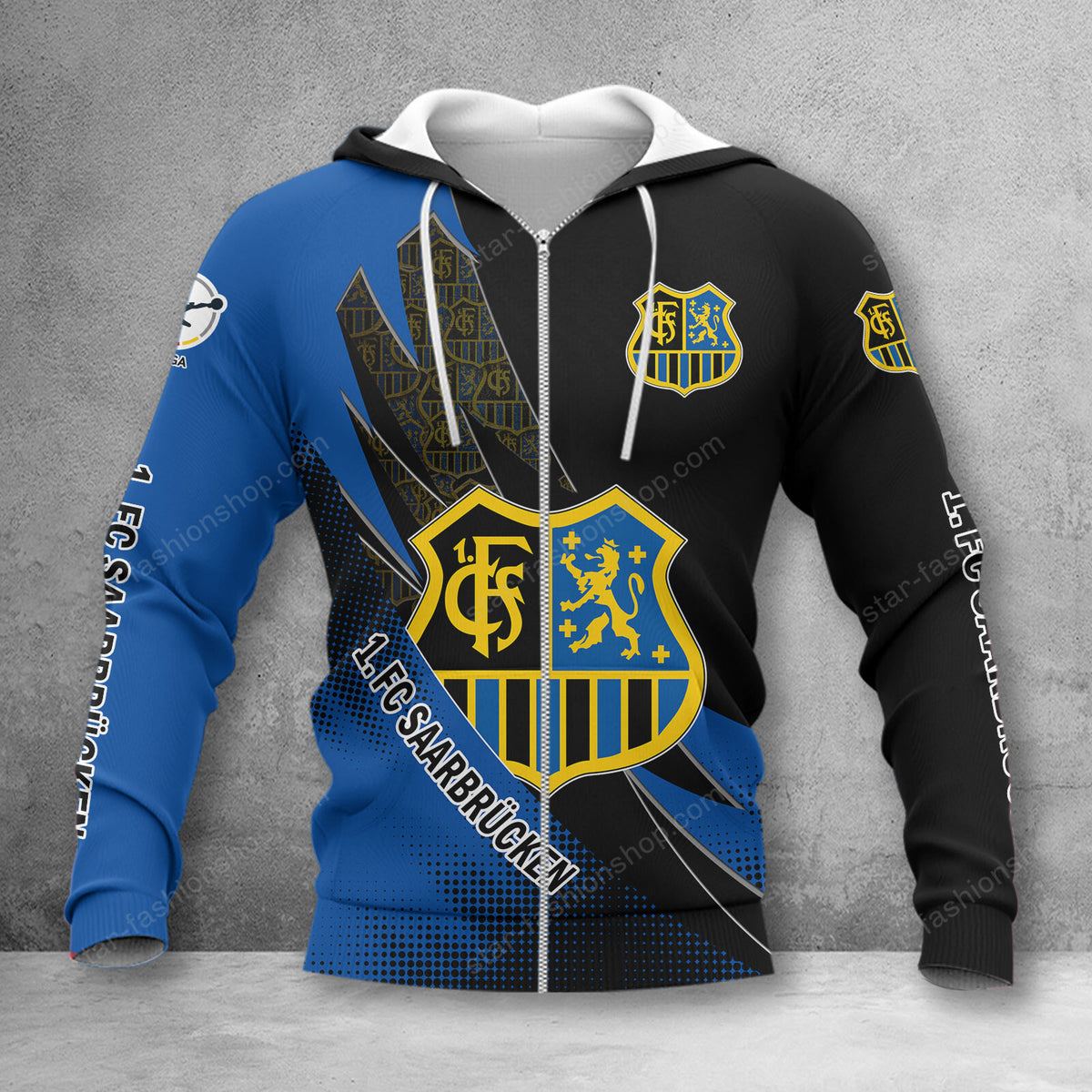 1. FC Saarbrücken Sonderausgabe Reißverschluss-Hoodie