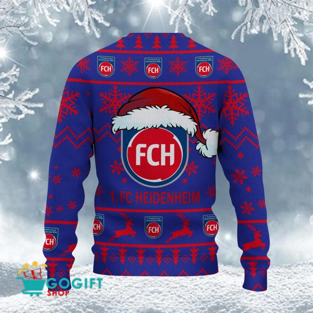 1. FC Heidenheim Neuer Stil Weihnachtspullover