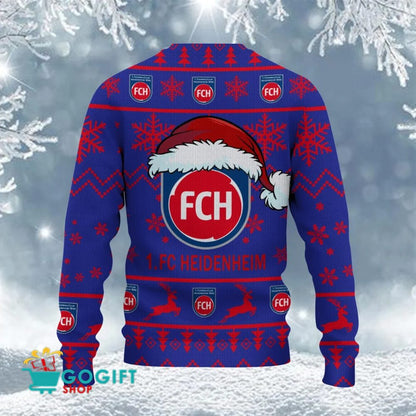 1. FC Heidenheim Neuer Stil Weihnachtspullover