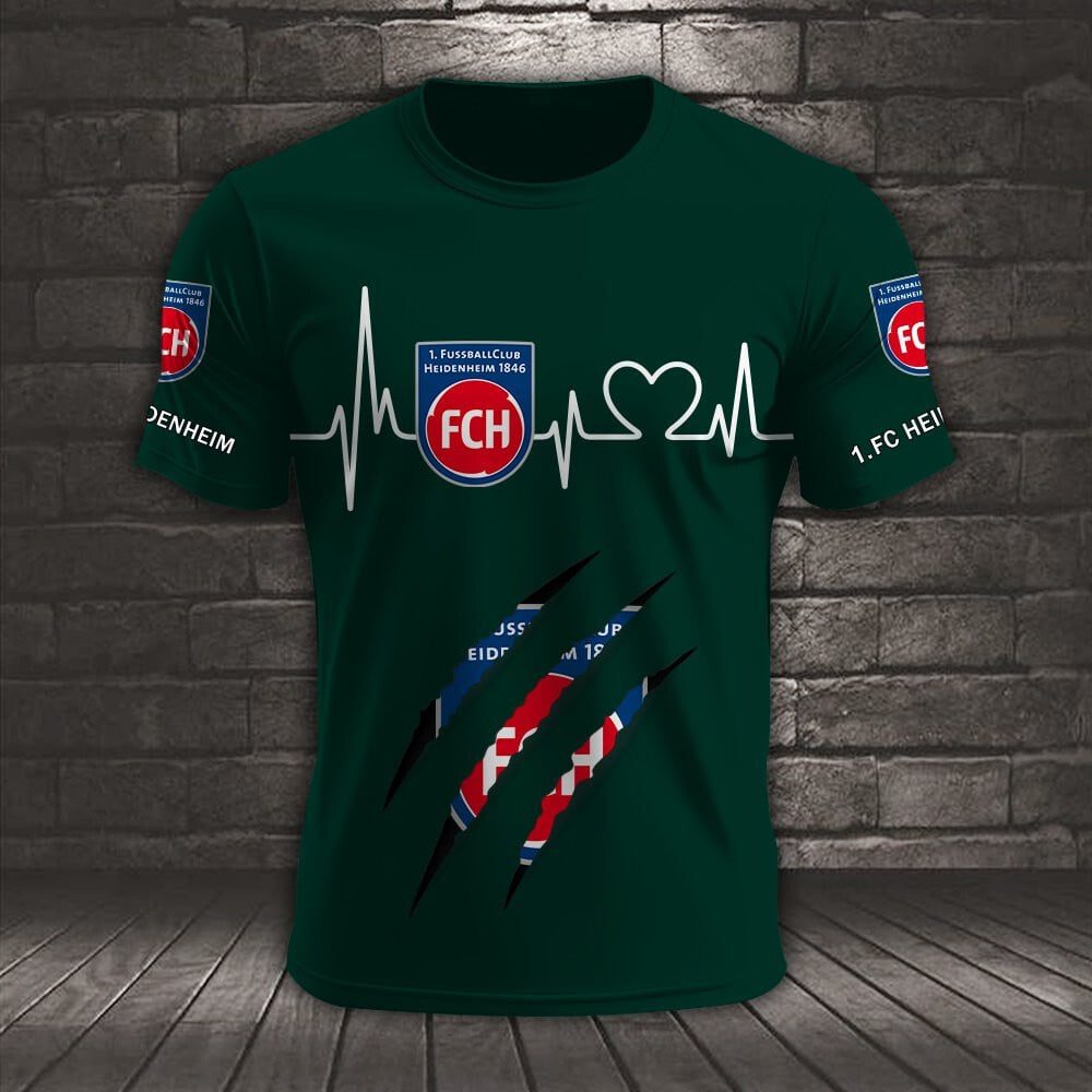 1. FC Heidenheim Neues Design T-Shirt