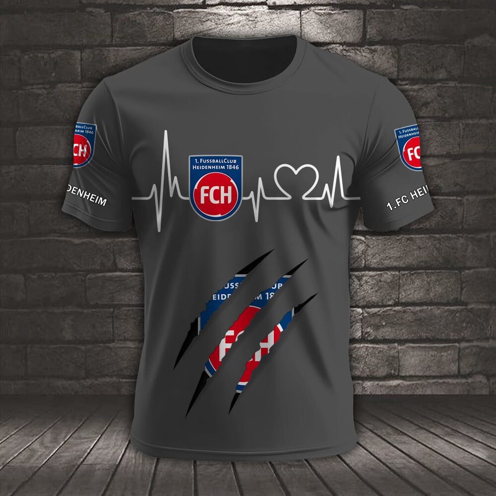 1. FC Heidenheim Neues Design T-Shirt