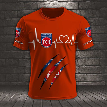 1. FC Heidenheim Neues Design T-Shirt