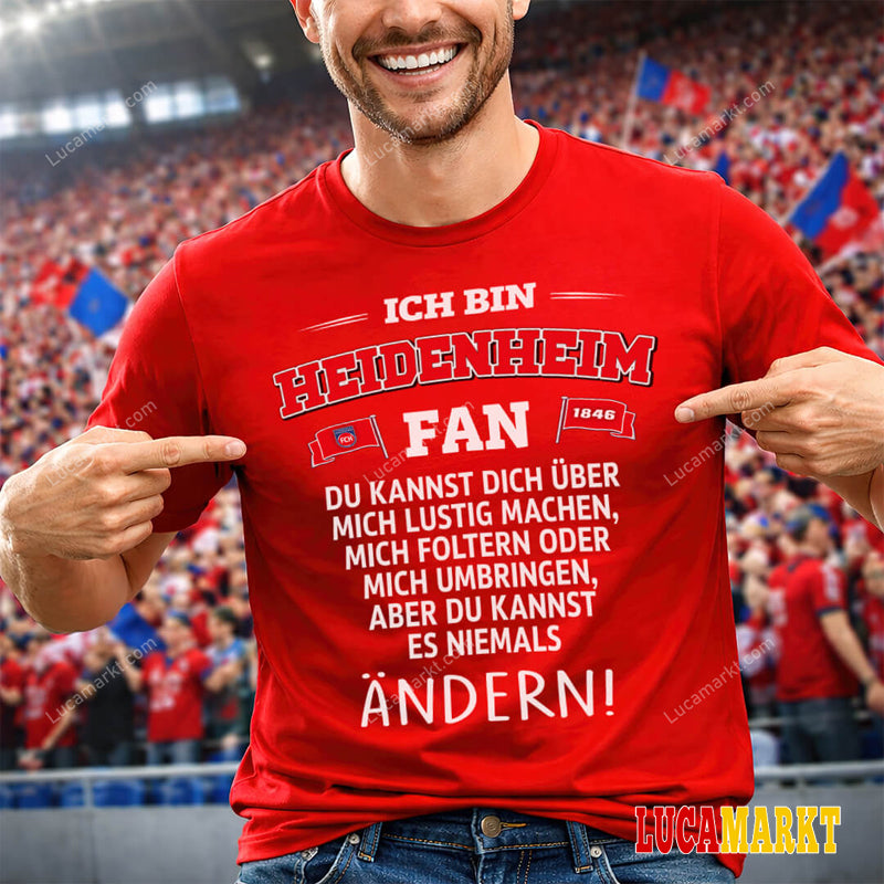 1. FC Heidenheim - Fan Edition T-Shirt