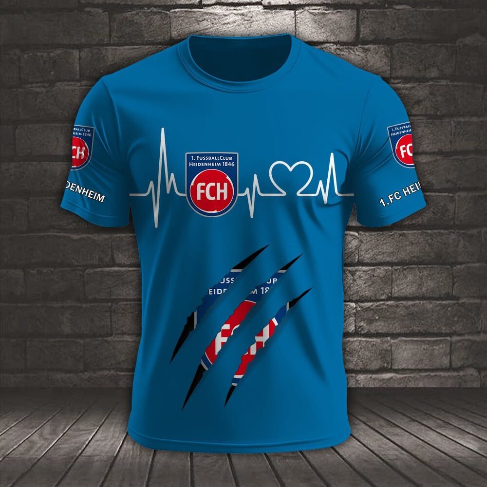 1. FC Heidenheim Neues Design T-Shirt