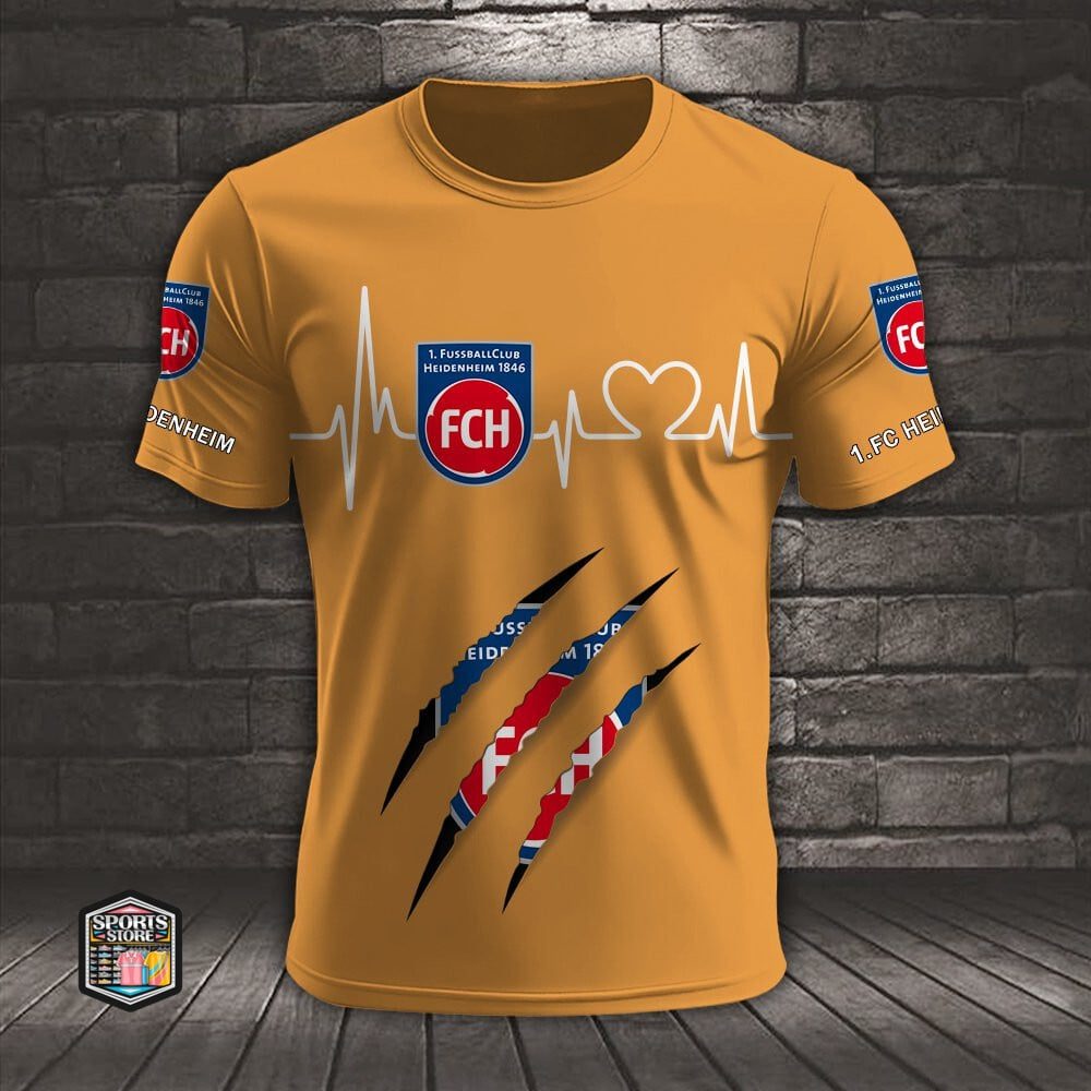 1. FC Heidenheim Neues Design T-Shirt