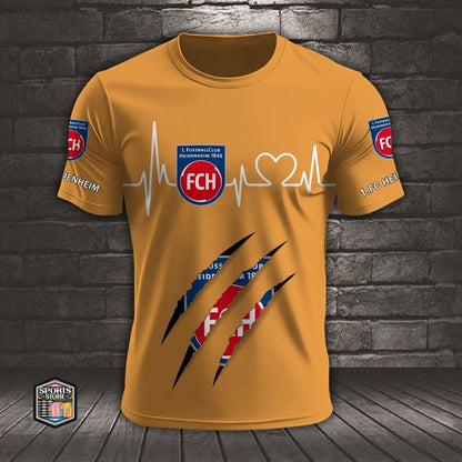 1. FC Heidenheim Neues Design T-Shirt
