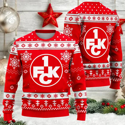Jetzt neu: 1. FC Kaiserslautern Weihnachtspullover