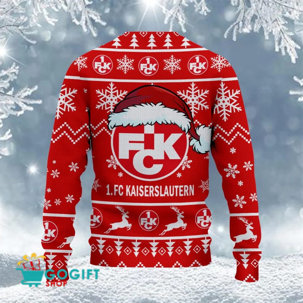 1. FC Kaiserslautern Neuer Stil Weihnachtspullover