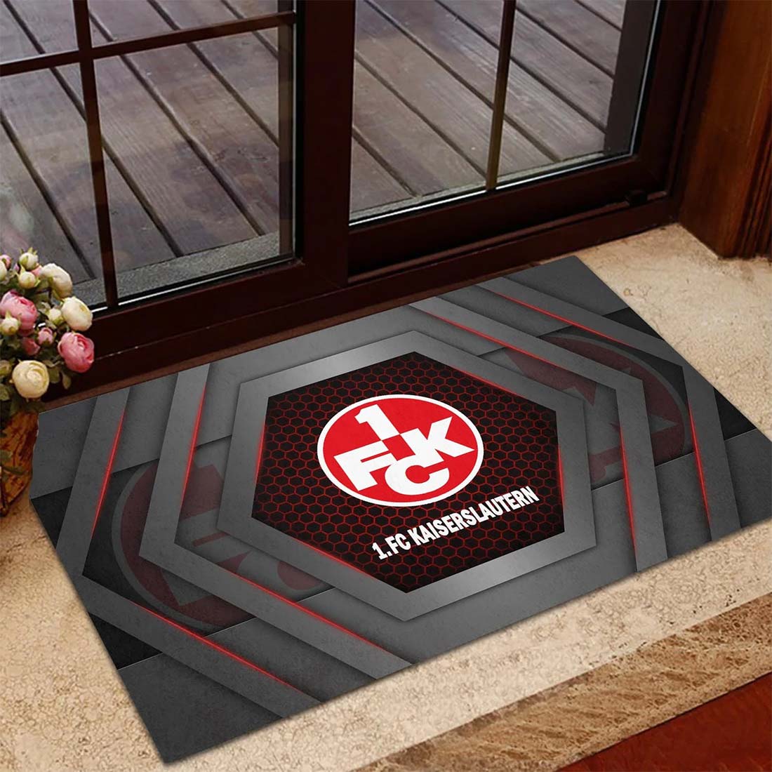 1. FC Kaiserslautern Neue Edition Fußmatte aus Gummi