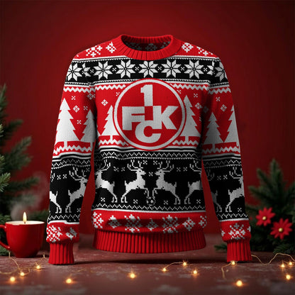1. FC Kaiserslautern Fan Edition Weihnachtspullover im neuen Design