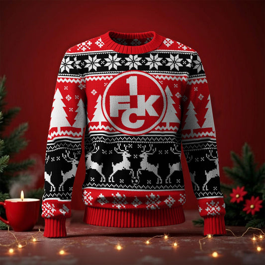 1. FC Kaiserslautern Fan Edition Weihnachtspullover im neuen Design