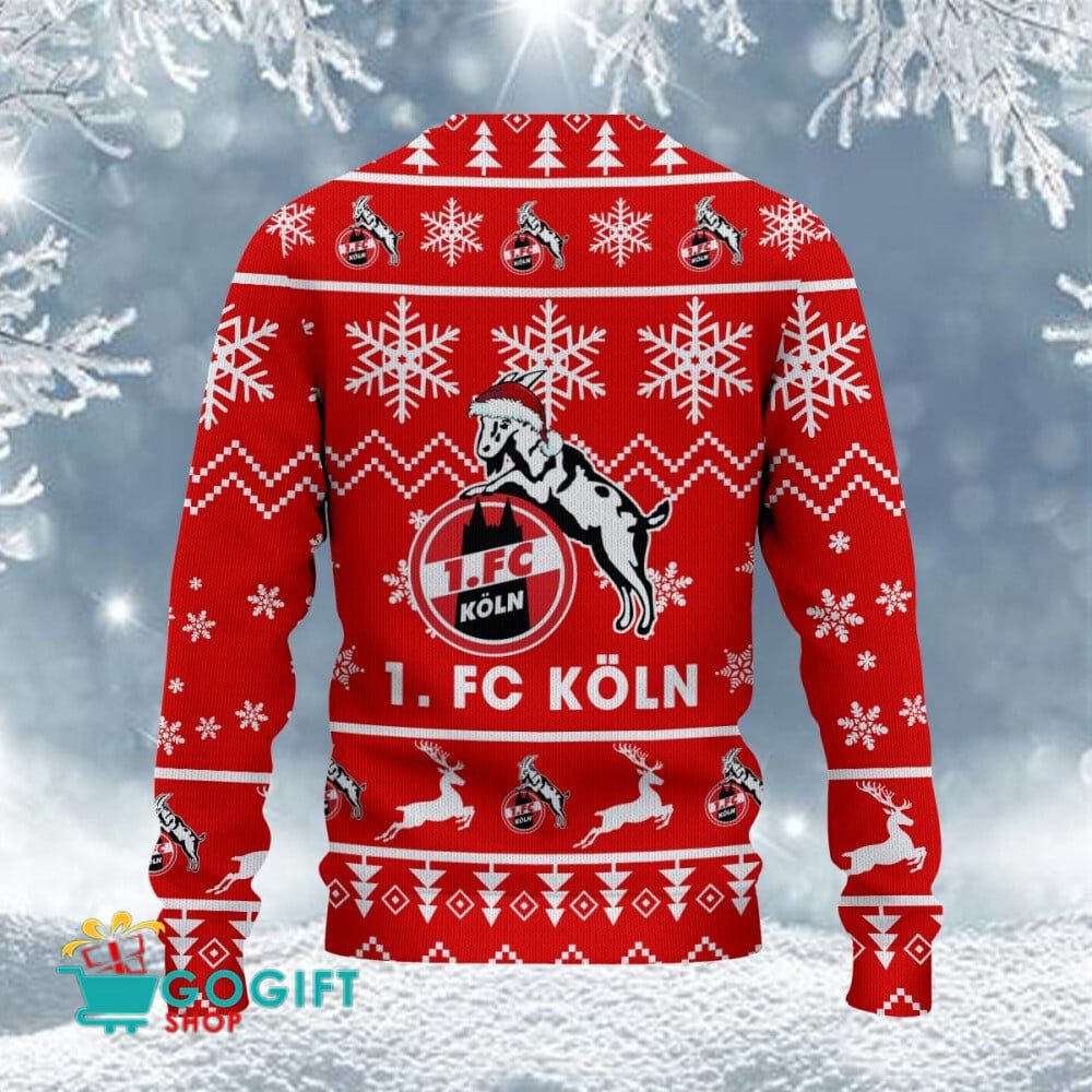 1. FC Köln Neuer Stil Weihnachtspullover