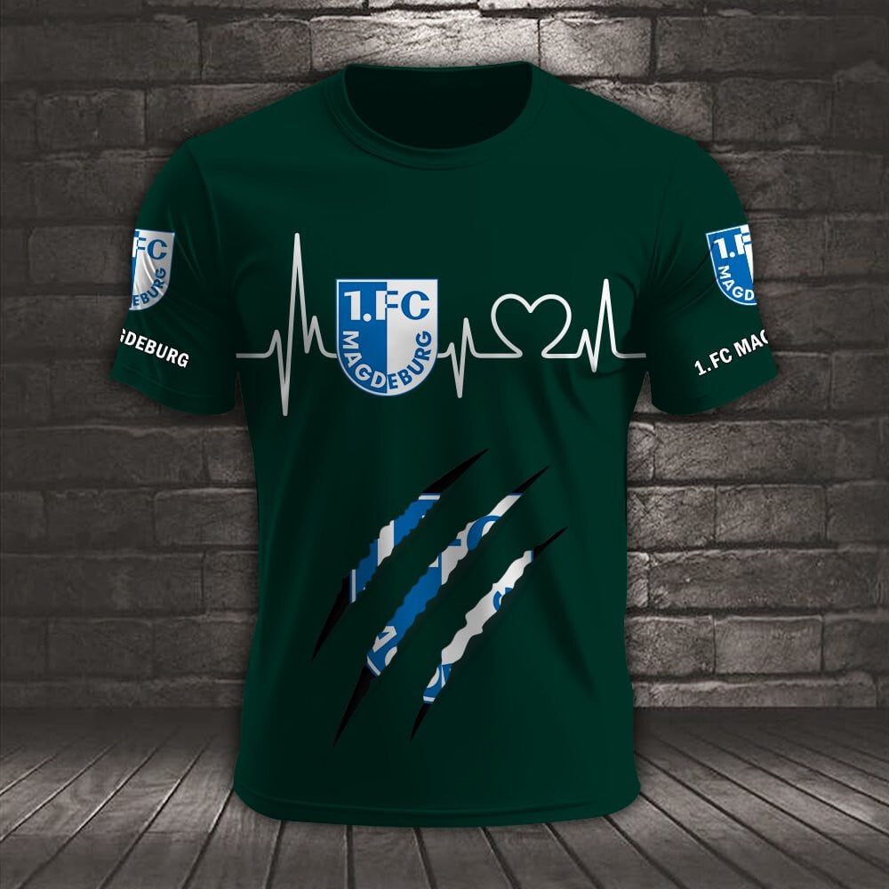 1. FC Magdeburg Neues Design T-Shirt