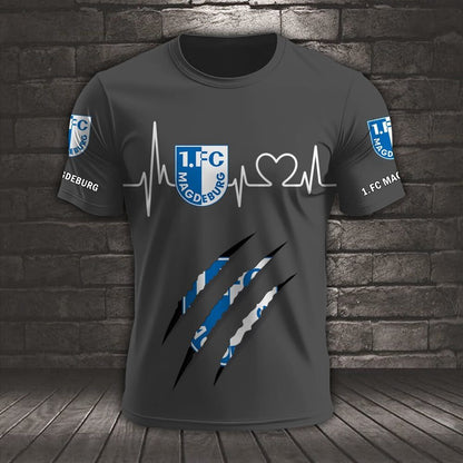 1. FC Magdeburg Neues Design T-Shirt