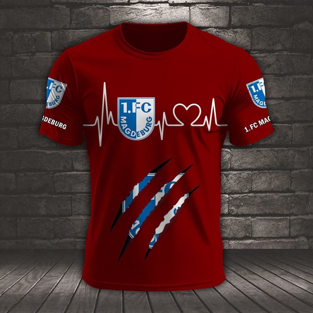 1. FC Magdeburg Neues Design T-Shirt