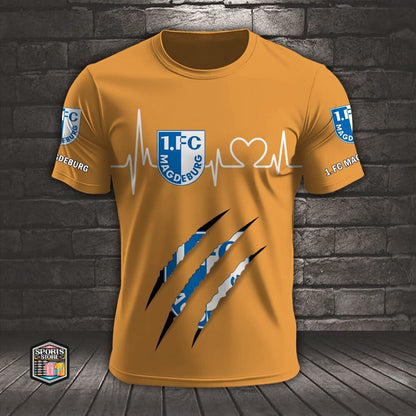 1. FC Magdeburg Neues Design T-Shirt
