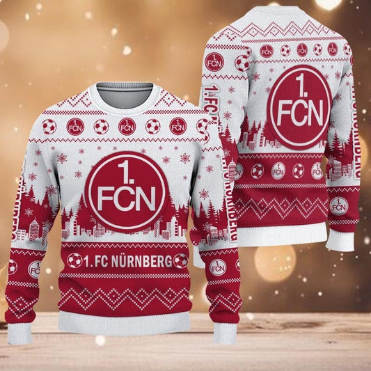 1. FC Nürnberg Sonderausgabe Weihnachtspullover