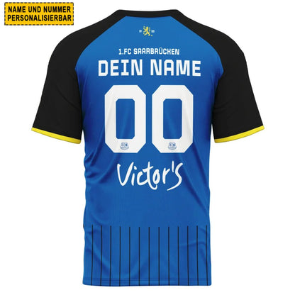 1. FC Saarbrücken Heimtrikot 26/27 - Individueller Name Nummer T-Shirt