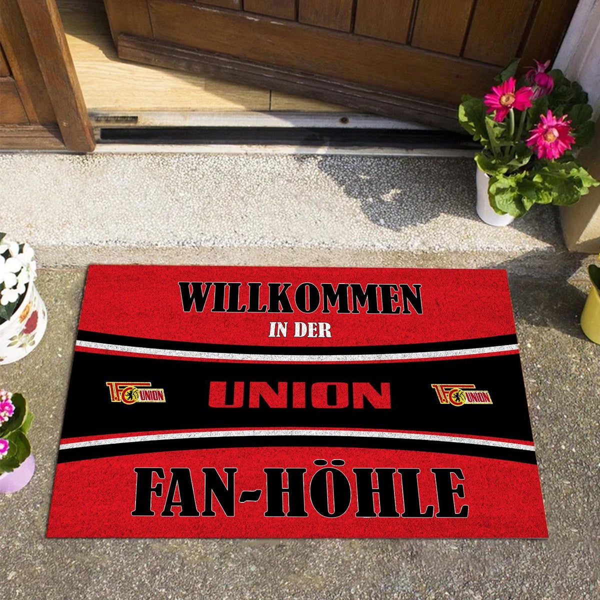1. FC Union Berlin Neue Version Fußmatte aus Gummi