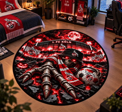 1. FC Köln Runder Teppich – Stadion-Feeling für Dein Zuhause