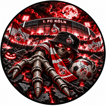 1. FC Köln Runder Teppich – Stadion-Feeling für Dein Zuhause