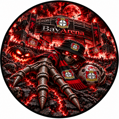 Bayer 04 Leverkusen Runder Teppich – Stadion-Feeling für Dein Zuhause