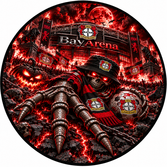Bayer 04 Leverkusen Runder Teppich – Stadion-Feeling für Dein Zuhause