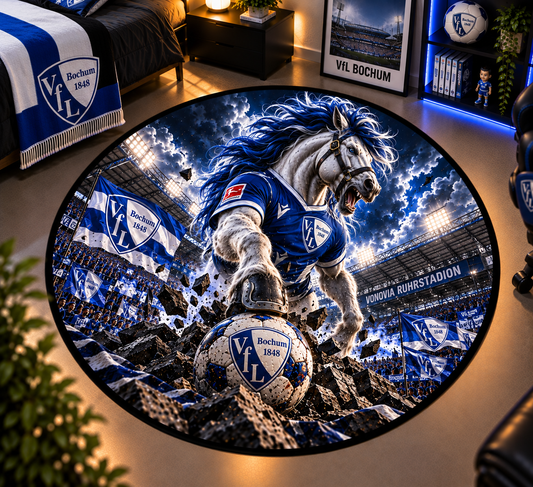 VfL Bochum Club Beast Runder Teppich – Fußball-Power für echte Fans