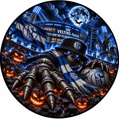 FC Schalke 04 Runder Teppich – Stadion-Feeling für Dein Zuhause