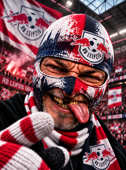 RB Leipzig Lustige Fan Balaclava – Fußball Sturmhaube