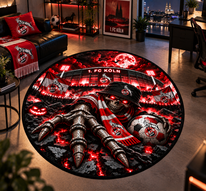 1. FC Köln Runder Teppich – Stadion-Feeling für Dein Zuhause