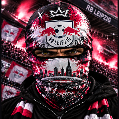 RB Leipzig Ultras Graffiti Balaclava – Fußball Fan Sturmhaube | Premium Streetwear Edition