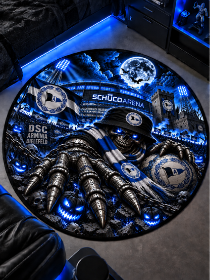 Arminia Bielefeld Runder Teppich – Stadion-Feeling für Dein Zuhause