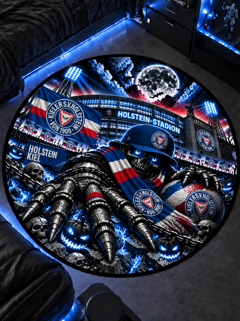 Holstein Kiel Runder Teppich – Stadion-Feeling für Dein Zuhause