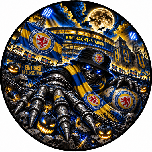 Eintracht Braunschweig Runder Teppich – Stadion-Feeling für Dein Zuhause