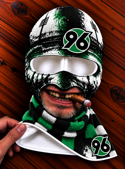 Hannover 96 Lustige Fan Balaclava – Fußball Sturmhaube