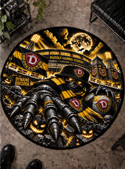 Dynamo Dresden Runder Teppich – Stadion-Feeling für Dein Zuhause