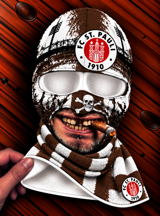FC St. Pauli Lustige Fan Balaclava – Fußball Sturmhaube