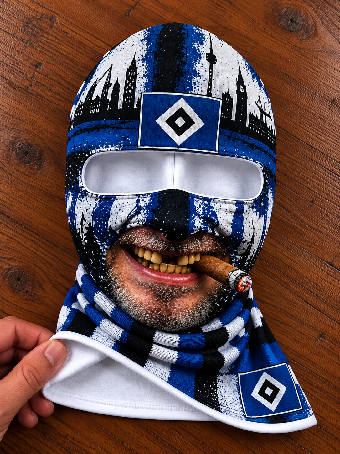 Hamburger SV Lustige Fan Balaclava – Fußball Sturmhaube