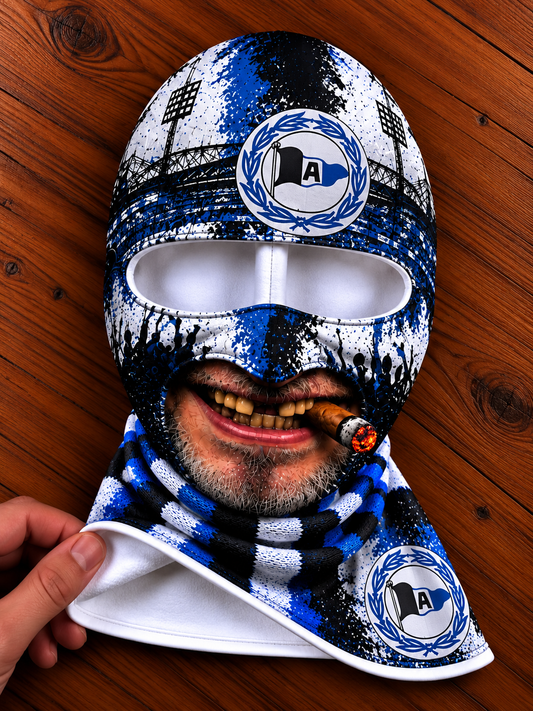 Arminia Bielefeld Lustige Fan Balaclava – Fußball Sturmhaube