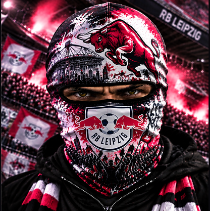 RB Leipzig Ultras Graffiti Balaclava – Fußball Fan Sturmhaube | Premium Streetwear Edition