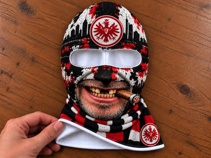 Eintracht Frankfurt Lustige Fan Balaclava – Fußball Sturmhaube