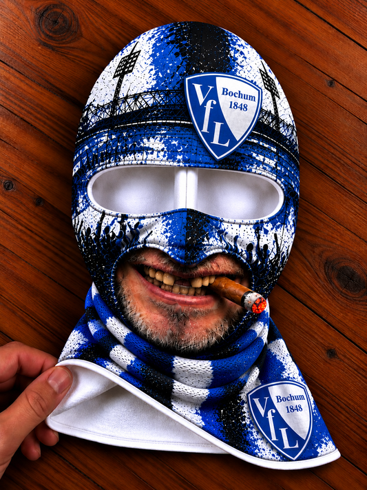 VfL Bochum Lustige Fan Balaclava – Fußball Sturmhaube