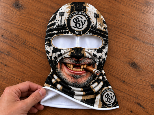 SV Elversberg Lustige Fan Balaclava – Fußball Sturmhaube